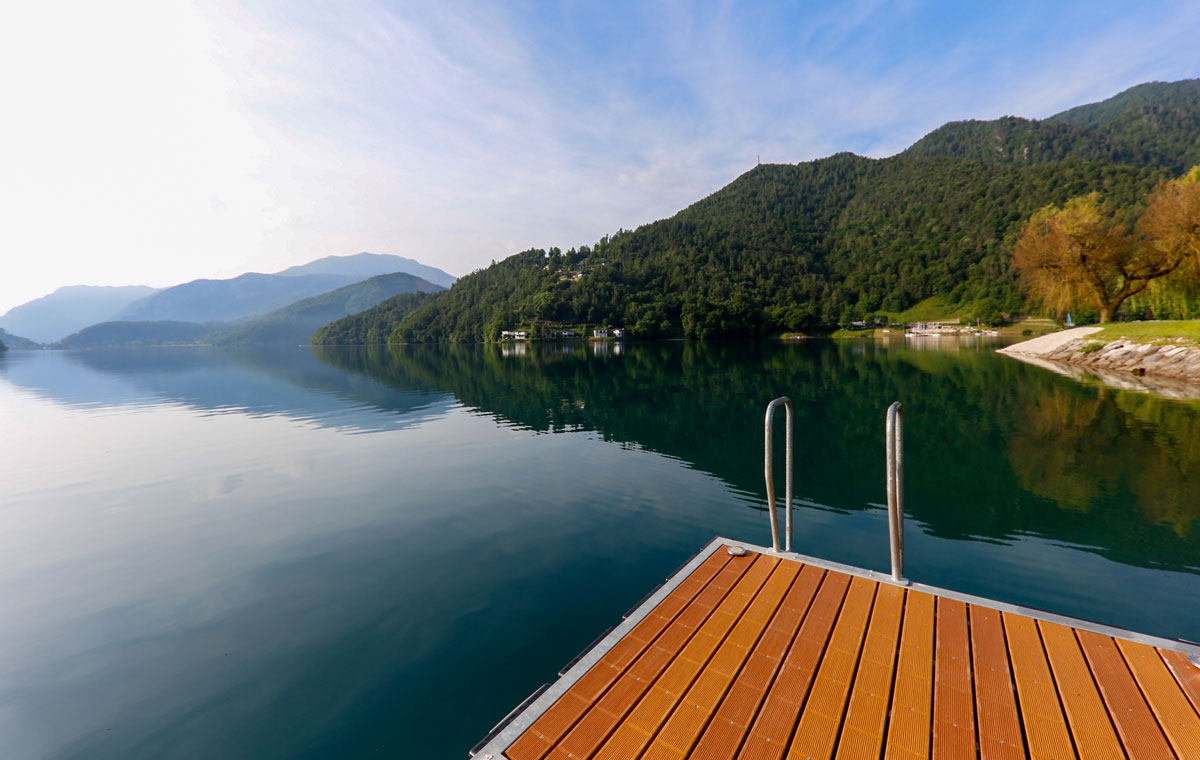 Hotel Lido sulle sponde del lago di Ledro
