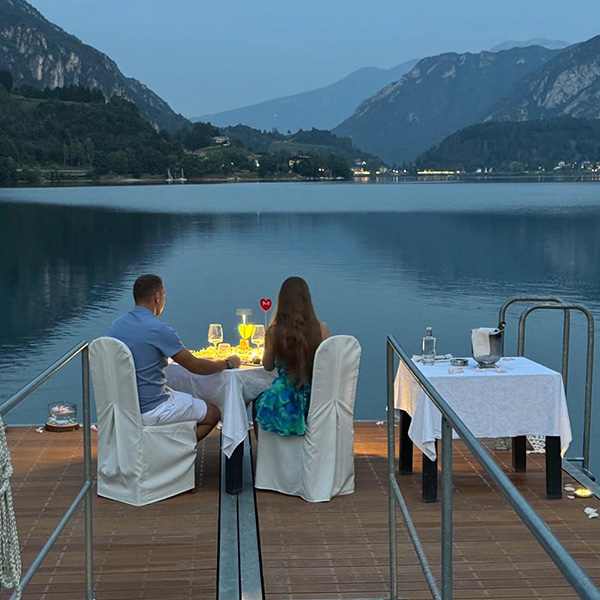 Hotel Lido sulle sponde del lago di Ledro